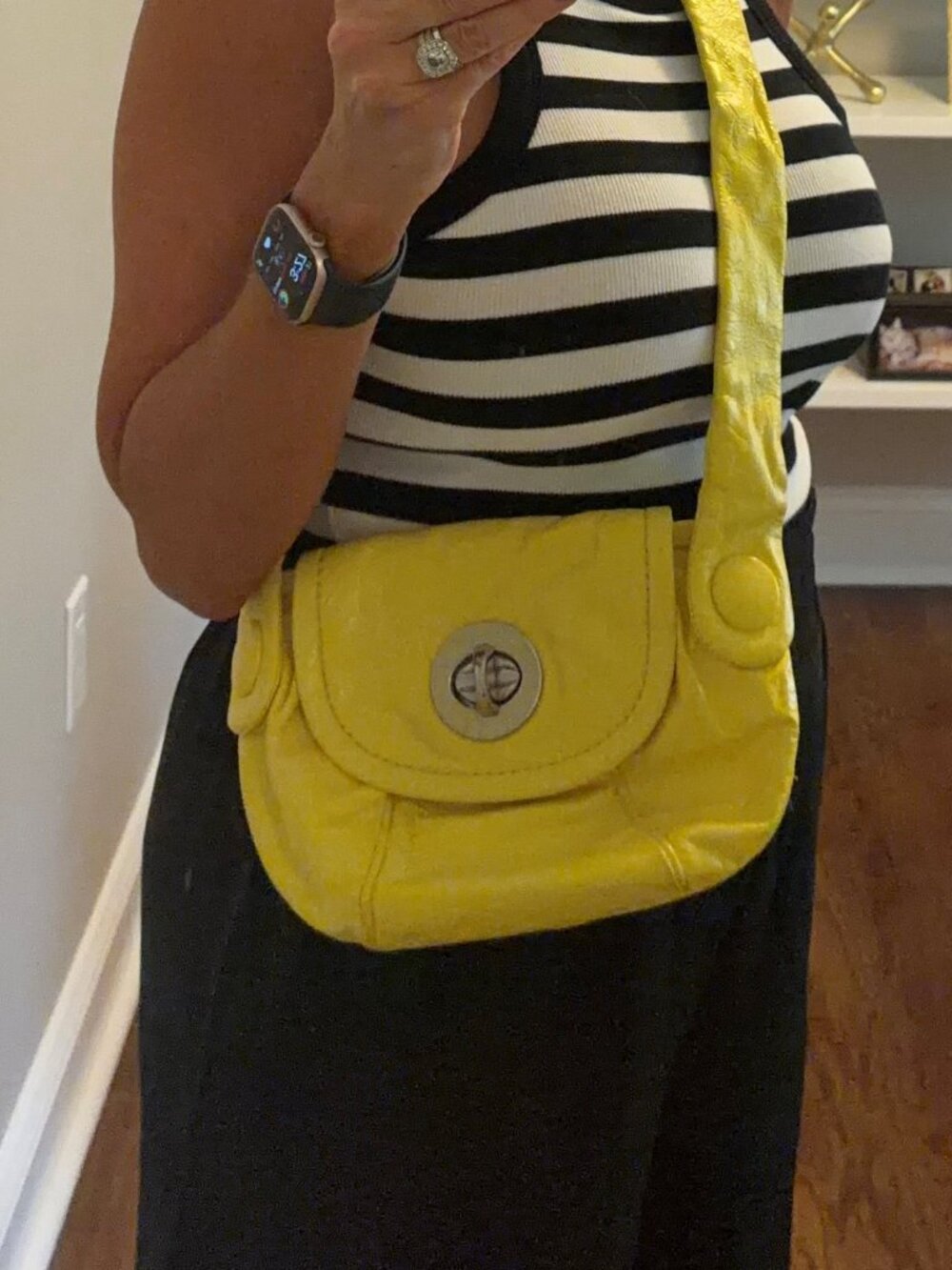 Florescent Yellow Marc Jacobs Cross Body
